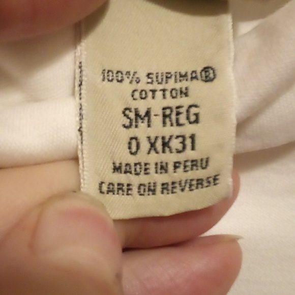 LL Bean White Long Sleeve Shirt - Size Small - Picture 5 of 7